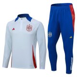 24/25 Spain Training Suit Wathet 1:1 Quality Training Jersey