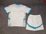 24/25 Marseille Home Kids Kits 1:1 Quality Soccer Jersey