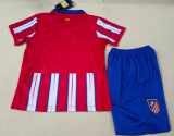 24/25 Atletico Madrid  Home Kids Soccer Jersey