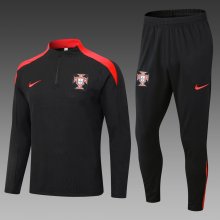 24/25 Portugal Black  Player 1:1 Quality Training Jersey