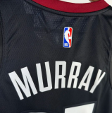 23/24 Nuggets MURRAY #27 Black City Edition 1:1 Quality NBA Jersey