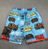 24/25 Grizzlies Blue 1:1 Quality NBA Pants