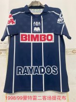 1998/1999 Monterrey Third Retro Fans 1:1 Quality Soccer Jersey