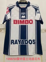1998/1999 Monterrey Home Retro Fans 1:1 Quality Soccer Jersey