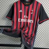 2016/2017 AC Milan Home  Fans 1:1 Retro Soccer Jersey