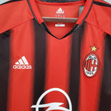 2004/2005  AC Milan Home Fans 1:1 Retro Soccer Jersey