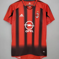 2004/2005  AC Milan Home Fans 1:1 Retro Soccer Jersey