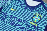 24/25  Brazil Blue 1:1 Quality Training Jersey（A-Set）