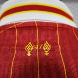 24/25   Liverpool Home Red  Long Sleeve Player 1:1 Quality Soccer Jersey