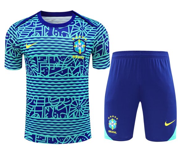 24/25  Brazil Blue 1:1 Quality Training Jersey（A-Set）