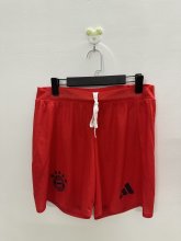 24/25 Bayern Munich Player Home Red Shorts