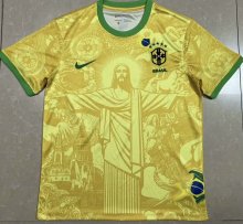 24/25 Brazil Goddess Yellow Fans 1:1 Quality Soccer Jersey