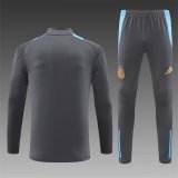 24/25 Argentina Training Gark Grey 1:1 Quality Training Jersey