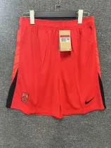 24/25 China Home Red Shorts