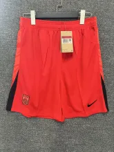 24/25 China Home Red Shorts