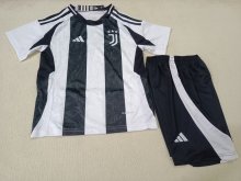 24/25 Juventus Home Kids kits 1:1 Soccer Jersey