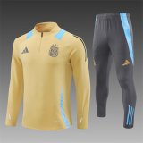 24/25 Argentina Training  Golden 1:1 Quality Training Jersey