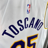 24/25 Lakers TOSCANO #95 White 1:1 Quality NBA Jersey