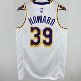 24/25 Lakers HOWARD #39 White 1:1 Quality NBA Jersey