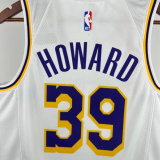 24/25 Lakers HOWARD #39 White 1:1 Quality NBA Jersey