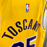 24/25 Lakers TOSCANO #95 Yellow 1:1 Quality NBA Jersey