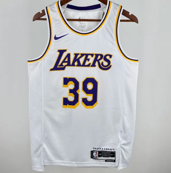 24/25 Lakers HOWARD #39 White 1:1 Quality NBA Jersey
