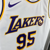24/25 Lakers TOSCANO #95 White 1:1 Quality NBA Jersey