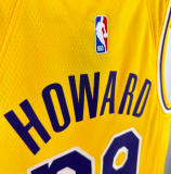 24/25 Lakers HOWARD #39 Yellow 1:1 Quality NBA Jersey