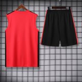 24/25 Liverpool  Red  And Black  1:1 Quality Training Vest（A-Set）