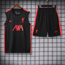 24/25 Liverpool Black 1:1 Quality Training Vest（A-Set）