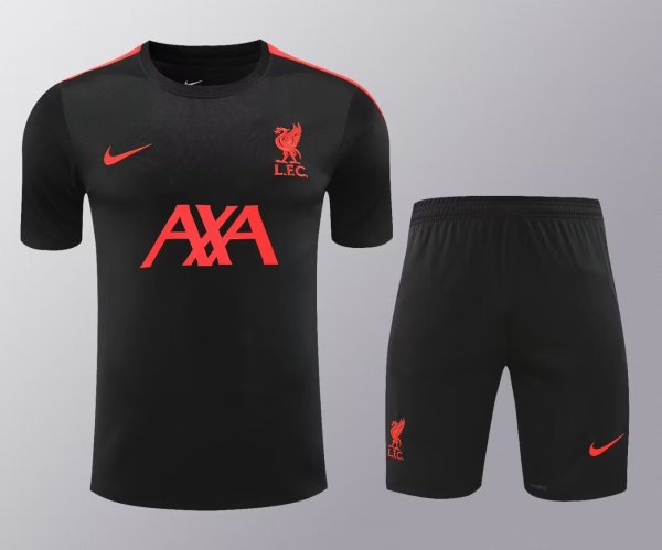 24/25  Liverpool Black 1:1 Quality Training Jersey（A-Set）