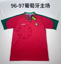 1996/1997 Portugal  Home Fans 1:1 Quality Retro Soccer Jersey