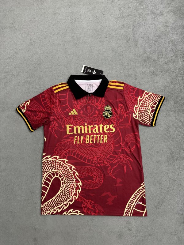 24/25 Real Madrid Special Edition Red Fans 1:1 Quality Soccer Jersey