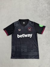 24/25 West Ham United Away Fans 1:1 Quality Soccer Jersey