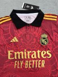 24/25 Real Madrid Special Edition Red  Fans 1:1  Quality Soccer Jersey