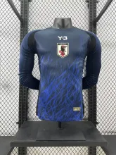 24/25 Japan Home Y 3 Long Sleeves Player 1:1 Quality Soccer Jersey