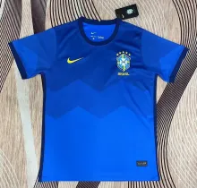 2020/21 Brazil Away Fans 1:1 Retro Soccer Jersey