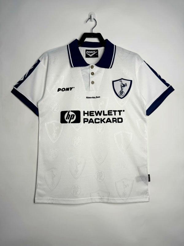 1995/1997 Tottenham Home Fans 1:1 Retro Soccer Jersey