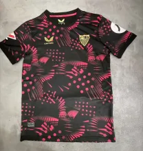 24/25 Sevilla FC  Away Black  Fans 1:1 Quality Soccer Jersey