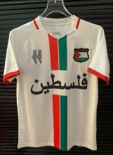 24/25  Palestine  White Fans 1:1 Quality Soccer Jersey
