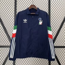 24/25 Italy Blue  Windbreaker