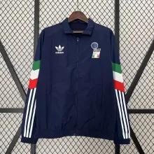 24/25 Italy Blue  Windbreaker
