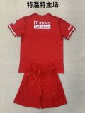 24/25 Twente Home Kids Kits 1:1  Quality  Soccer Jersey