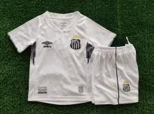 24/25  Santos  Home Kids Kits 1:1   Quality Soccer Jersey