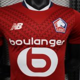 24/25  Lille OSC  Home Player 1:1 Quality Soccer Jersey