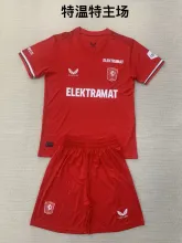 24/25  FC Twente  Home  Kids Kits  1:1  Quality  Soccer Jersey