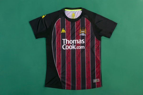 2008/2009 Manchester City Away 1:1 Quality Retro Soccer Jersey