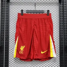 24/25 Liverpool Home Red  Player 1:1 Quality Shorts