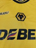 24/25 Wolves Home Yellow Fans 1:1 Quality Soccer Jersey