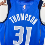 2025 Mavericks THOMPSON #31 Blue 1:1 Quality NBA Jersey